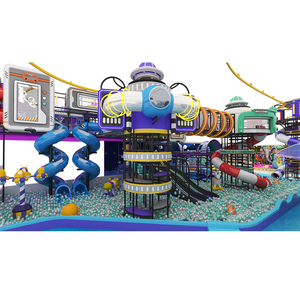 Conception de terrain de jeux intérieur sur mesure, grand parc à toboggans géants, parc d'aventure familial commercial par PLAYPEDIA AMUSEMENT - Product Image 1