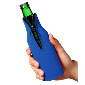 Glacière à bière moderne en néoprène pliable et durable avec fermeture éclair imprimée, style personnalisé, événements de détente, réseautage, fêtes, dégustations de bières - Product Image 3