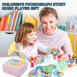 Reproductor de música educativo para niños, máquina de juguete para aprender inglés, <span class=keywords><strong>lector</strong></span> de tarjetas Flash parlante - Product Image 2