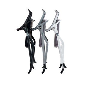 Chaise de bureau moderne en maille pliable et empilable OEM avec accoudoirs fixes pour l'école et l'hôtel - Product Image 5