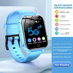 Génie des élèves du primaire montre de téléphone intelligent pour enfants 5G positionnement vidéo en réseau complet garçons filles cadeau étanche T18 - Product Image 6