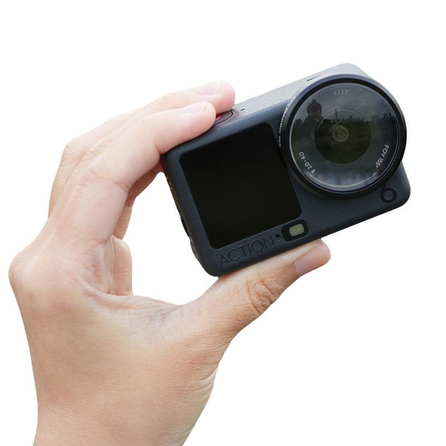 Quick Install Design for DJI Osmo Action 6 Compatible 15X Macro Lens Filter Ultra Clear Optical Glass Close up Camera Accessory