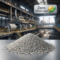 Agent de coagulation de scories de perlite à haute expansion et agent de nettoyage de scories à collecte rapide pour four à induction de fonte ductile