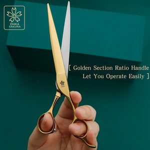 Toàn Diện Tinh Chế 7.25 Inch Cắt Trực Tiếp Nhật Bản Vg10 V-răng Không Tóc Chạy Chuyên Nghiệp Cạo Râu Làm Đẹp Cho Thú Cưng - Product Image 6