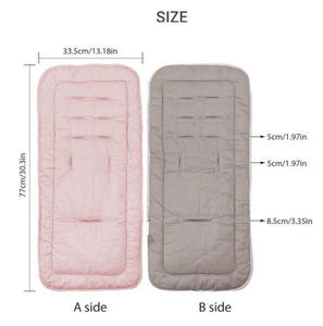 <span class=keywords><strong>Coussin</strong></span> <span class=keywords><strong>de</strong></span> <span class=keywords><strong>poussette</strong></span> en coton personnalisé, doublure <span class=keywords><strong>de</strong></span> <span class=keywords><strong>poussette</strong></span> tendance, doublure <span class=keywords><strong>de</strong></span> siège auto, insert réversible pour <span class=keywords><strong>poussette</strong></span> - Product Image 6