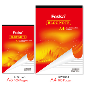 Foska vente en gros impression personnalisée journal positif planificateur d'étudiant Top papier collé <span class=keywords><strong>A5</strong></span> A4 <span class=keywords><strong>BLOC</strong></span> carnet de notes pour étudiant - Product Image 6