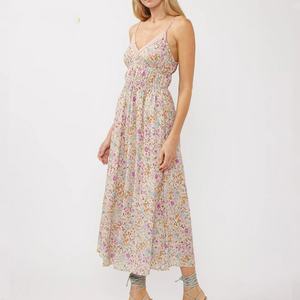 Custom Printed Hawaii Style Woman Tropical Floral Design 100% Rayon slip Long Dress Woman Sun Dress for Vacation - Product Image 3