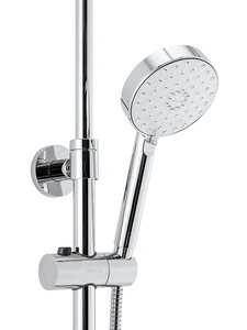 Colonne de douche à trois sorties en laiton poli Koyue, robinets à jet doux en céramique pour salle de bain domestique - K-77365T-B4-Cp - Product Image 5