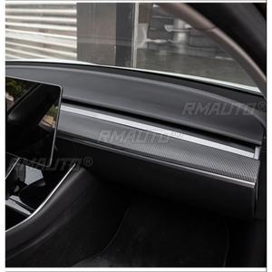 Pour Tesla Model Y 3 2025+ Console centrale, bande décorative segmentée pour tableau de bord, bande longue, kit de carrosserie, accessoires de voiture - Product Image 4