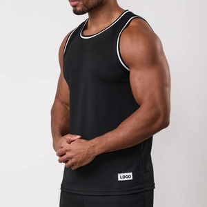 صالة الألعاب الرياضية الرجال قمم للدبابات سترات وصدرية فيست صب الرجال زي وزن الرجال - Product Image 2