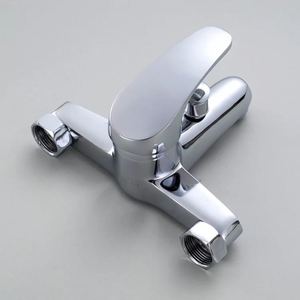 ITALOMIX Ensemble <span class=keywords><strong>de</strong></span> <span class=keywords><strong>douche</strong></span> brossé à bain en alliage <span class=keywords><strong>de</strong></span> zinc mural chaud et froid Kit <span class=keywords><strong>de</strong></span> mélangeur à poignée unique poli avec noyau <span class=keywords><strong>de</strong></span> valve en céramique - Product Image 3