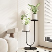 Support de plantes d'angle moderne en métal Oniya, porte-pot de fleurs haut pour intérieur, présentoir à plantes à plusieurs niveaux, décoration de la maison