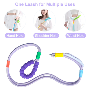 <b>Dog</b> Leash for Puppies Corgi-Eco-friendly Nylon Traction Rope Two-in-One Design Custom Outdoor Walking Non-Tightening - Product Image 3