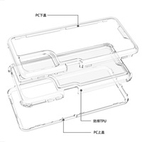Coque de téléphone robuste à 360 degrés pour Moto Edge 40 Neo E14 G04 G24 échantillon gratuit