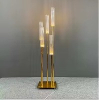 Vente en gros de bougeoirs en aluminium noir de qualité européenne, hauts, rustiques et coniques, pour la décoration de la maison et des tables de mariage