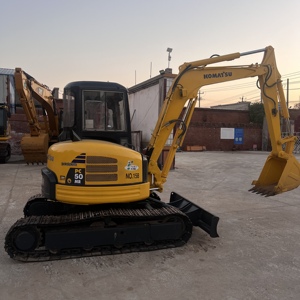 Excavadora Hidráulica Usada Pequeña KOMATSU Serie PC50 PC55MR-3 de Japón en Buen Estado de Funcionamiento, Mini Excavadora de 5 Toneladas - Product Image 1