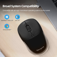 Souris sans fil AMW620AP-53, capteur optique, technologie BlueTrace, fonction de réglage DPI, récepteur USB