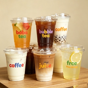 Bicchierini <span class=keywords><strong>da</strong></span> Shot Personalizzati Ecologici <span class=keywords><strong>da</strong></span> 9oz in PP <span class=keywords><strong>con</strong></span> Logo, Usa e Getta, per Feste, Campeggio, Bevande Fredde, Birra, Sostitutivi di Tazze <span class=keywords><strong>da</strong></span> <span class=keywords><strong>Caffè</strong></span> in Plastica - Product Image 1