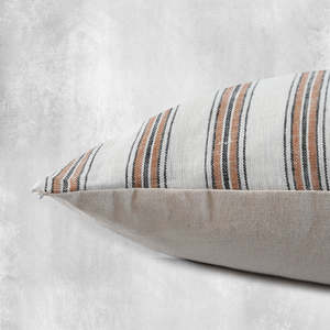 Federa per <span class=keywords><strong>Cuscino</strong></span> con <span class=keywords><strong>Stampa</strong></span> a Righe Floreali, Federa Primaverile INDIAN 100% Poliestere, Copricuscino - Product Image 4