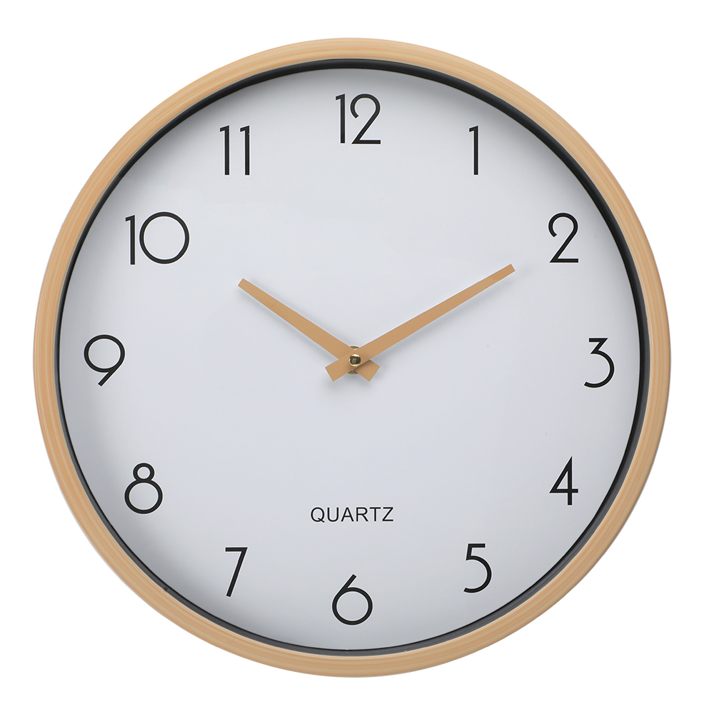 cheap promotion wall clocks buy modern Simple Round Design Plastic wall clock