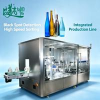 Détecteur automatique de défauts de bouteilles, machine de test d'impact pour le rejet des articles, haute précision 0,01 mm, détection des défauts de surface et de la saleté des contenants en plastique