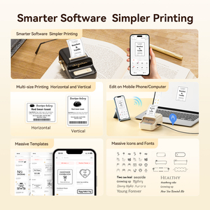 Niimbot 2 inch chân dung hình ảnh Bluetooth máy in nhãn nhiệt - Product Image 6