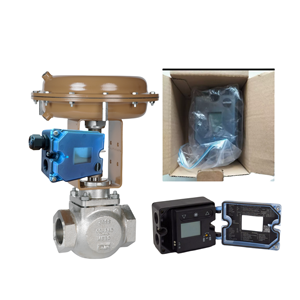 วาล์วควบคุมลมแบบลูกโลกสแตนเลส 3725 Electro Pneumatic Cashco 2296HF สำหรับแก๊ส - Product Image 6