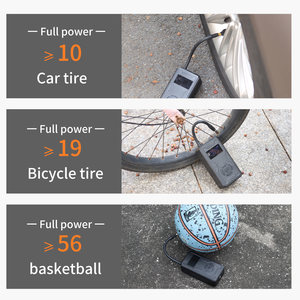 Bơm Hơi Di Động 7000MAh Bơm Lốp Điện Máy Nén Khí Sạc Không Dây Cho Xe Hơi Xe Đạp Xe Máy Bóng Bơi R - Product Image 2
