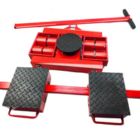 Chariot à roulettes pour machines de 6 tonnes, équipement de déplacement, chariot de chargement de marchandises