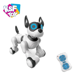 Juguete Robot Educativo de Plástico con Control Remoto Infrarrojo, Robot Perro Electrónico Inteligente con Música y Luces - Product Image 2