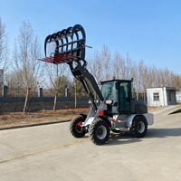 Chargeuse sur pneus diesel 4x4 TOBETER 2 tonnes H480, godet de 1,0 m³, 65 kW, pour travaux agricoles, construction, mines, aménagement paysager, entrepôt