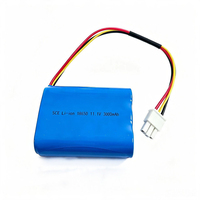 Pack de batteries Li-ion rechargeables 18650 11,1 V 3000 mAh 3S1P, batteries Li-ion INR18650 12 V avec NTC 10K