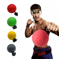 Ballon réflexe de Fitness pour boxer, haute vitesse, barre de filature, entraînement