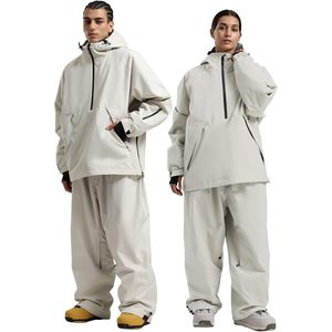 Veste de neige personnalisée pour homme, unisexe, ample, imperméable, isolée, pour ski et snowboard, pull-over, résistante à l'eau 15k, respirante 10k - Product Image 2