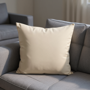 Cuscino di Lusso Elasticizzato in Tessuto Elastico Bianco Riso 50*50, Cuscino per Seduta e Cuscino Decorativo di Alta Qualità - Product Image 2