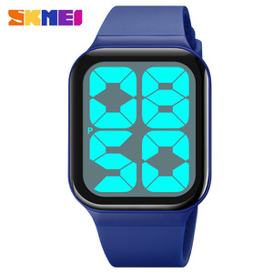 Skmei Electronic Watch Lcd Display Tpu Strap Unisex Waterproof 50m Casual Smart Watch For Students And Couples - Product Image 2