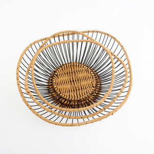 Cesta de Almacenamiento de Frutas y Aperitivos de Hierro - Product Image 1