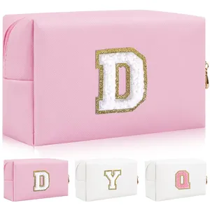 Bolsa de Maquillaje Cosmética Personalizada, Acolchada, de Lujo, Premium, Linda, para Viaje, de Cuero, con Cierre, Bolsa de Regalo Promocional - Product Image 6