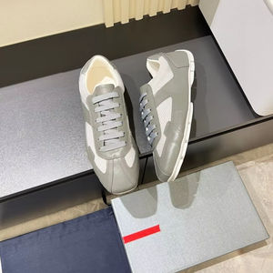 Chaussures de créateur de luxe de haute qualité pour hommes, empeigne en cuir premium, baskets respirantes, chaussures haut de gamme, logo personnalisé. - Product Image 3