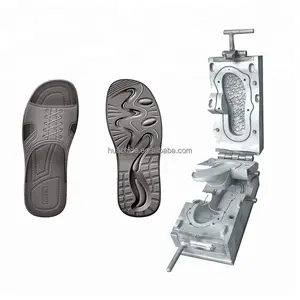 Molde de aluminio de buena retroalimentación para suela de zapato, fabricante de moldes de zapatos, sandalias de fundición a presión, molde de zapatos de Pvc