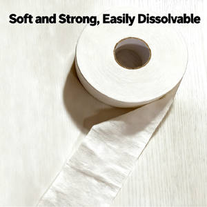 Offre Spéciale – Rouleaux de Papier Toilette Jumbo Matelassés Élégants en Mélange de Pâtes, Doux et Sans Poussière, 16g x 2 plis, 100mmH – OEM/ODM - Product Image 4