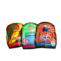 Exotique Cali Mylar Zip Lock Sacs Nouveau 3.5g Baggies Aluminisé En Plastique Emballage Sac À Dos Conception 3.5g Mylar Sac Zipper Sac