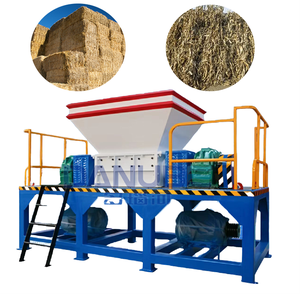 Broyeur industriel à double arbre, haute performance, pour maïs et paille – Ventes directes usine - Product Image 1
