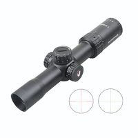 Lunette de tir tactique VictOptics OPSL32 1.5-6x28 30mm Monotube en aluminium entièrement multi-couches avec illumination rouge et verte