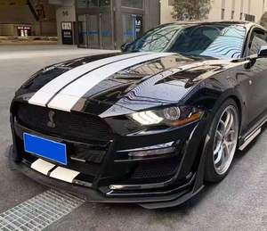 Pour Ford <span class=keywords><strong>Mustang</strong></span> 2015-2017 – Accessoires en plastique pour pare-chocs avant et arrière modifiés, jupes latérales – État neuf - Product Image 4