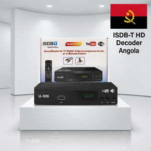 Receptor de <span class=keywords><strong>TV</strong></span> Digital ISDB-T para Angola, Descodificador de <span class=keywords><strong>TV</strong></span> Digital ISDB-T, Receptor ISDB-T EWBS Angola, Decodificador <span class=keywords><strong>HD</strong></span> ISDB-T H.264 H.265 - Product Image 1