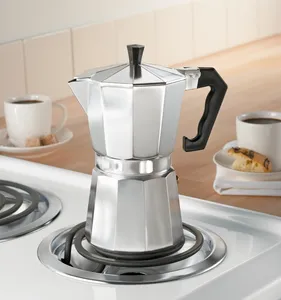 קלאסי אלומיניום אספרסו מכונת קפה מוקה מוקה סיר קפה סירים 3 כוסות