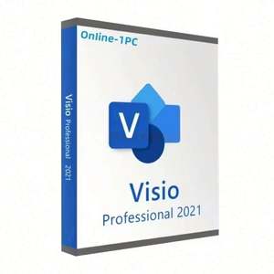 Clave de Activación de por Vida para Visi 2019 Pro, 1 Pieza, Visio Professional 2019 - Product Image 1