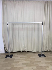 ชุดขาตั้งฉากหลังแบบปรับได้พร้อมราวแขวนผ้า สำหรับงานอีเว้นท์ งานปาร์ตี้ งานแต่งงาน - Product Image 5