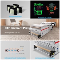Impresora DTF Industrial de Formato Ancho con Sistema de Circulación de Tinta Blanca de 120 cm (36/48 Pulgadas) para Impresión en Película PET, para Camisetas y Proyectos DIY